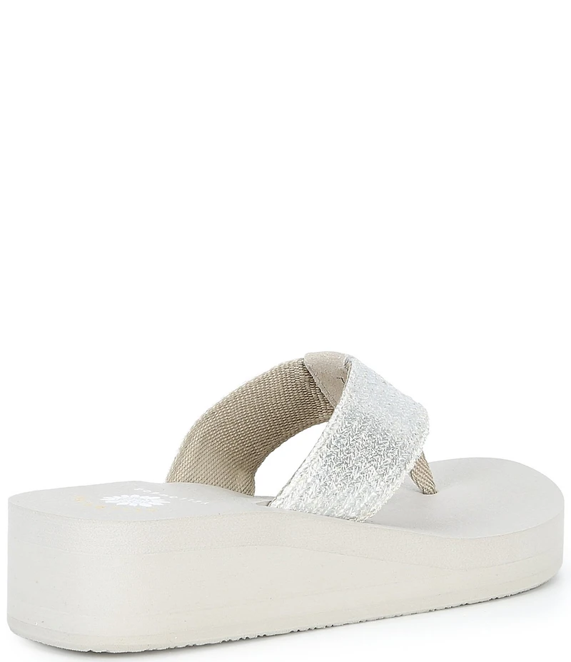 Yellow Box Leyla Embellished Flip Flop Sandals