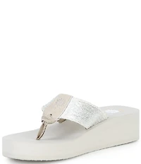 Yellow Box Leyla Embellished Flip Flop Sandals