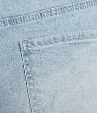 YMI Jeanswear 5-Pocket Frayed Hem Denim Shorts