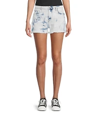 YMI Jeanswear 5-Pocket Frayed Hem Denim Shorts