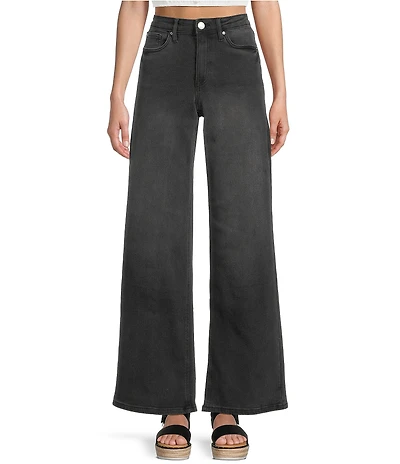 YMI Jeanswear Bella High Rise Wide Leg Denim Jeans