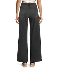 YMI Jeanswear Bella High Rise Wide Leg Denim Jeans