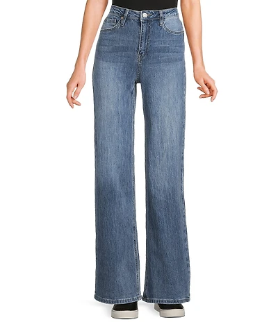 YMI Jeanswear Bella High Rise Wide Leg Jeans