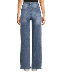YMI Jeanswear Bella High Rise Wide Leg Jeans
