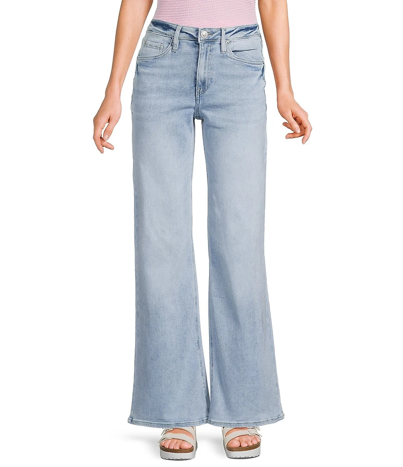YMI Jeanswear Bella High Rise Wide Leg Denim Jeans