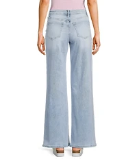 YMI Jeanswear Bella High Rise Wide Leg Denim Jeans