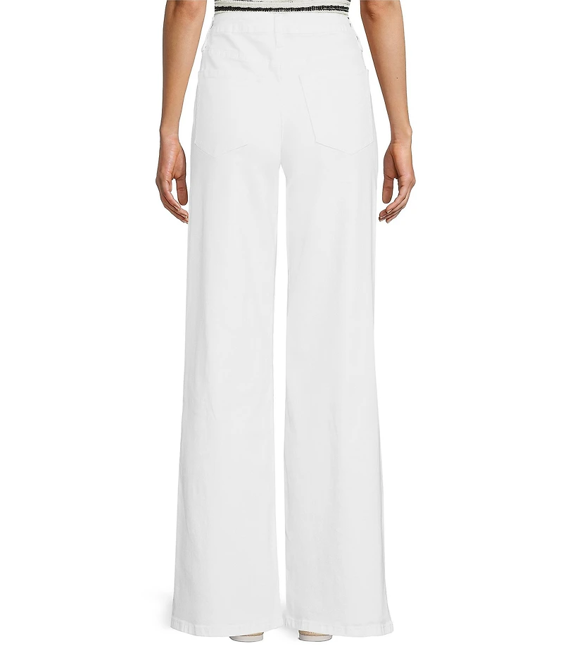 YMI Jeanswear Bella High Rise Wide Leg Denim Jeans