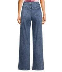 YMI Jeanswear Bella High Rise Wide Leg Denim Jeans