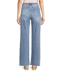 YMI Jeanswear Bella High Rise Wide Leg Jeans