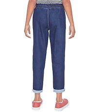 YMI Jeanswear Big Girls 7-14 Paper Bag Waist Balloon Jeans