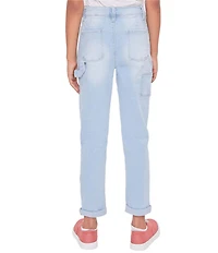 YMI Jeanswear Big Girls 7-14 Roll-Cuff Carpenter Jeans