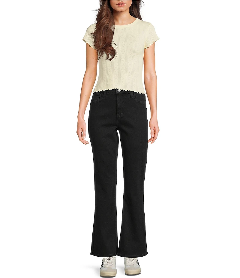 YMI Jeanswear Clean Hem Denim Flare Jeans