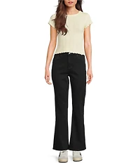 YMI Jeanswear Clean Hem Denim Flare Jeans