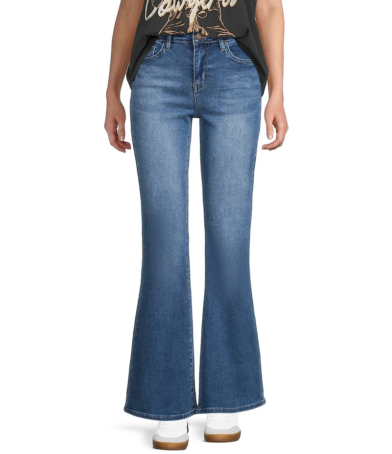 YMI Jeanswear Clean Hem Denim Flare Jeans