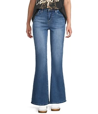 YMI Jeanswear Clean Hem Denim Flare Jeans