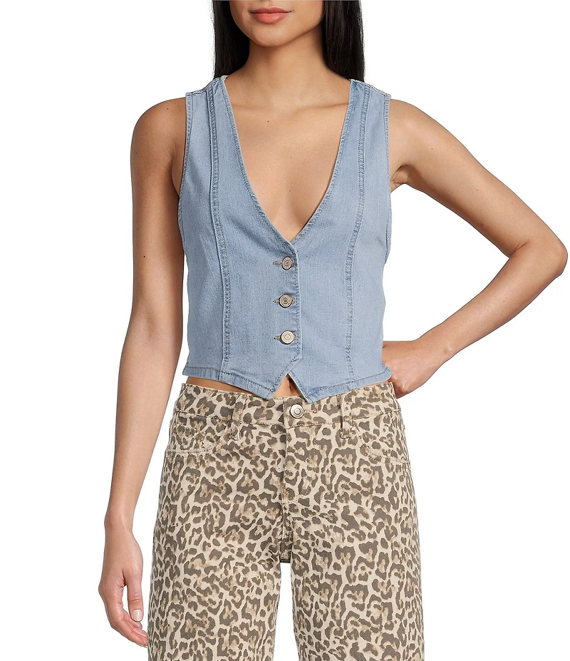 YMI Jeanswear Cropped Vest