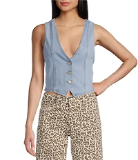 YMI Jeanswear Cropped Vest