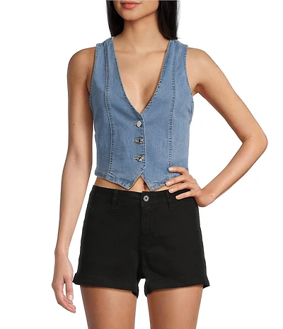 YMI Jeanswear Cropped Vest