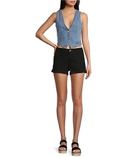 YMI Jeanswear Cropped Vest