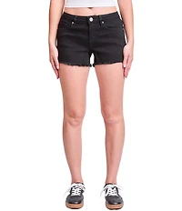 YMI Jeanswear Frayed Hem Denim Shorts