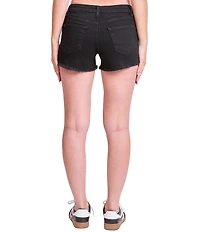 YMI Jeanswear Frayed Hem Denim Shorts