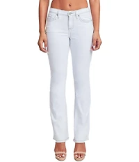 YMI Jeanswear Heavy Stitch Mid Rise Bootcut Jeans