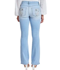 YMI Jeanswear Heavy Stitch Mid Rise Bootcut Jeans