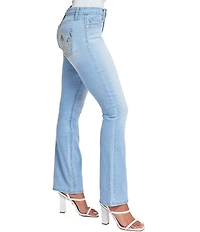 YMI Jeanswear Heavy Stitch Mid Rise Bootcut Jeans