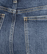 YMI Jeanswear High Rise Fray Hem Shorts