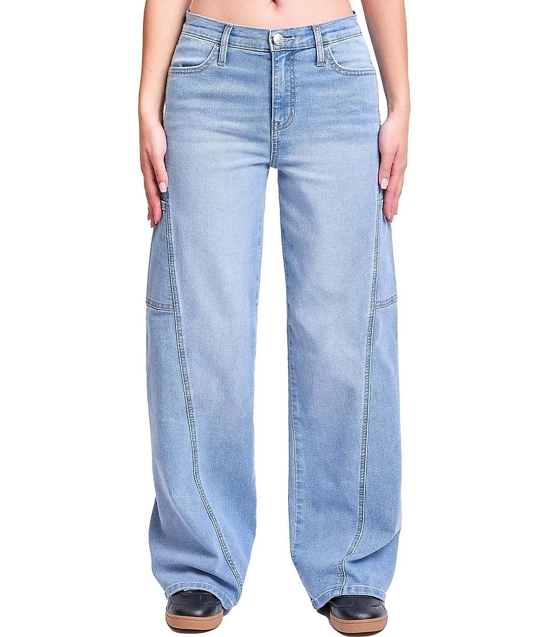 YMI Jeanswear High Rise Seam Front Jeans