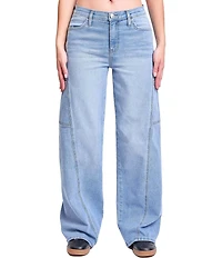 YMI Jeanswear High Rise Seam Front Jeans