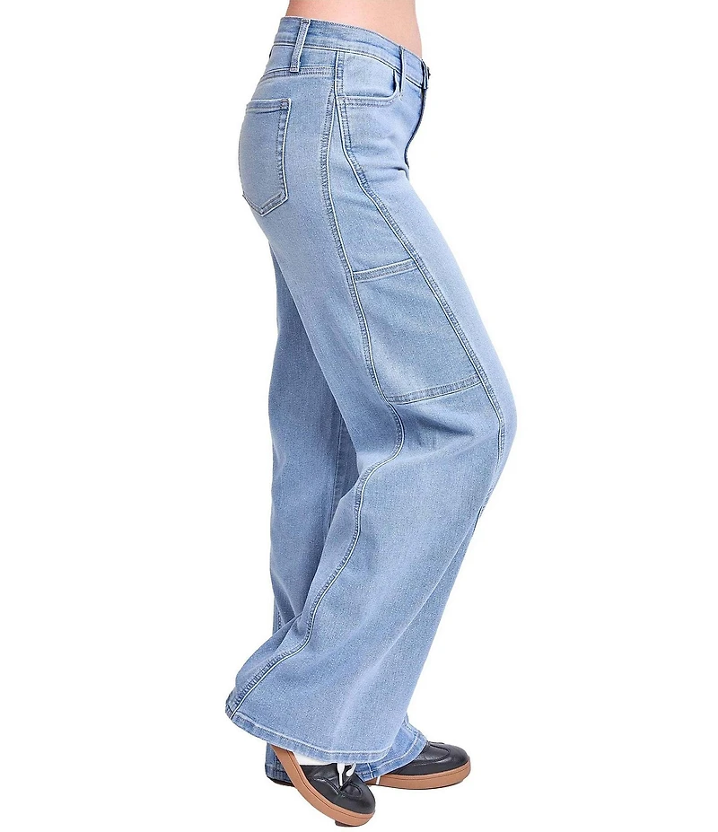 YMI Jeanswear High Rise Seam Front Jeans