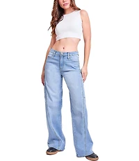YMI Jeanswear High Rise Seam Front Jeans