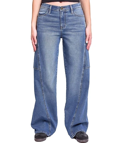 YMI Jeanswear High Rise Seam Front Jeans