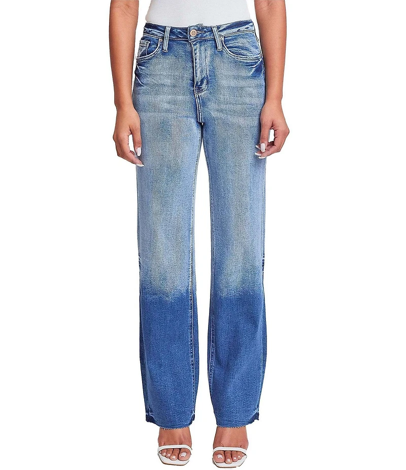 YMI Jeanswear High Rise Straight Leg Jeans