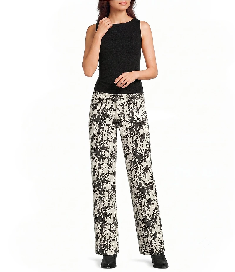 YMI Jeanswear Low Loose Bronco Print Pants