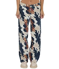 YMI Jeanswear Low Loose Dallas Print Pants