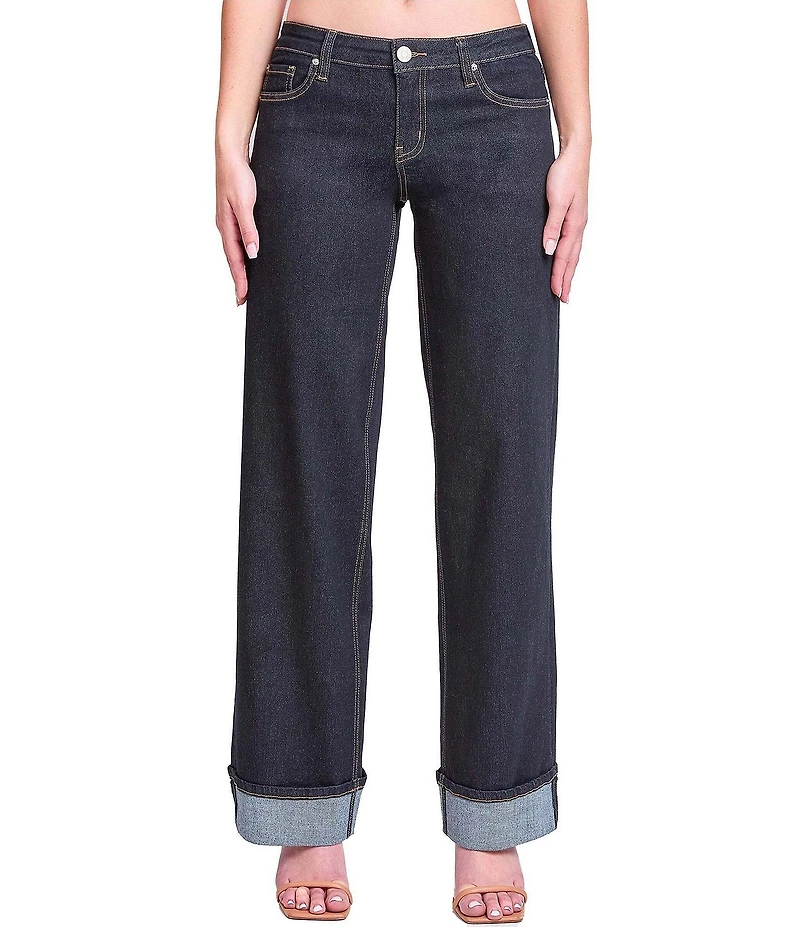 YMI Jeanswear Low Loose Wide Leg Jeans