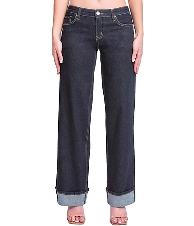 YMI Jeanswear Low Loose Wide Leg Jeans