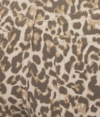 YMI Jeanswear Low Rise Loose Animal Print Pants