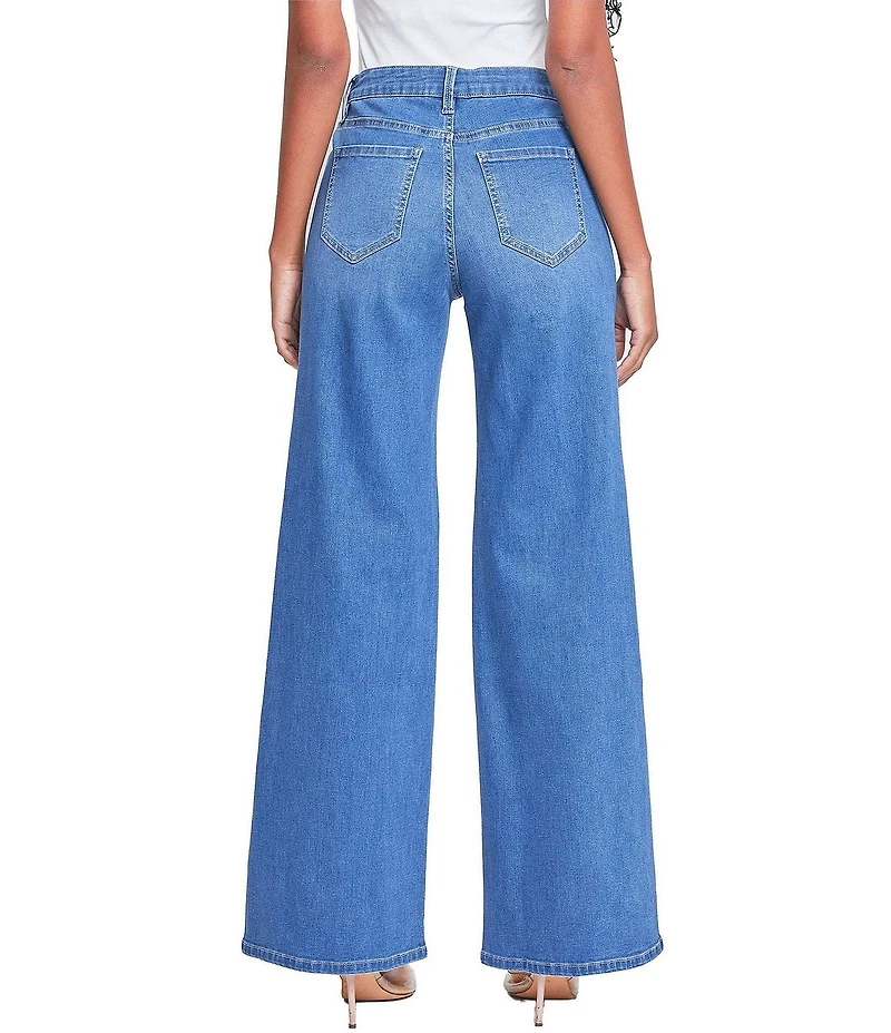 YMI Jeanswear Low Rise Wide Leg Jeans