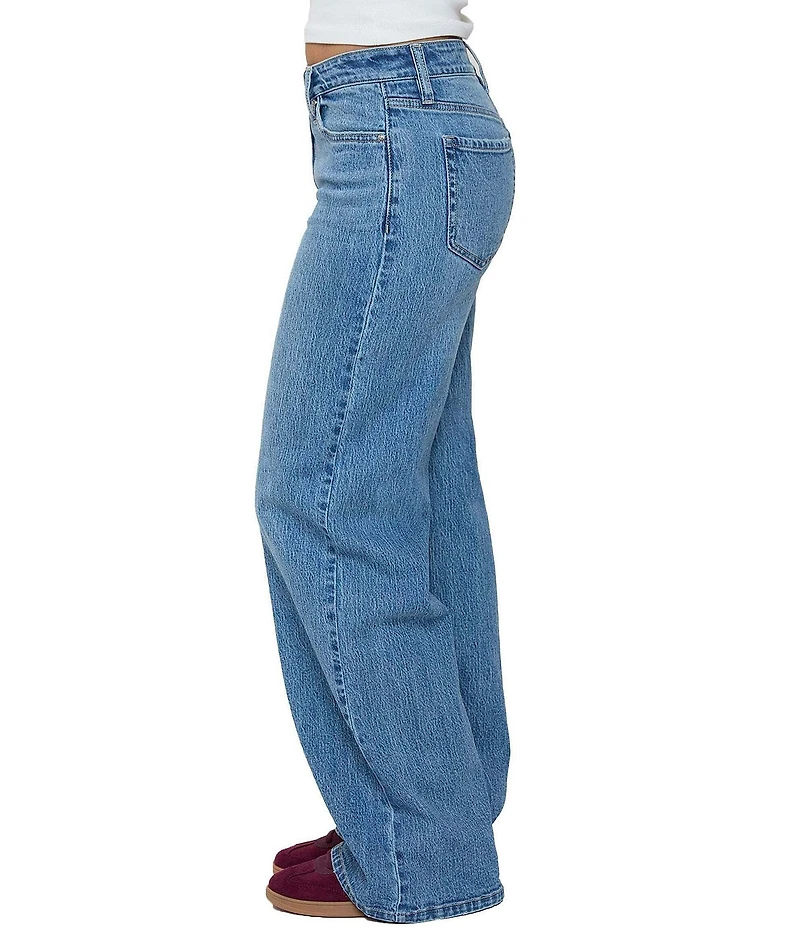 YMI Jeanswear Luxe Bella Asymmetrical Wide Leg Jeans