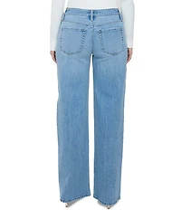 YMI Jeanswear Luxe Bella Asymmetrical Wide Leg Jeans
