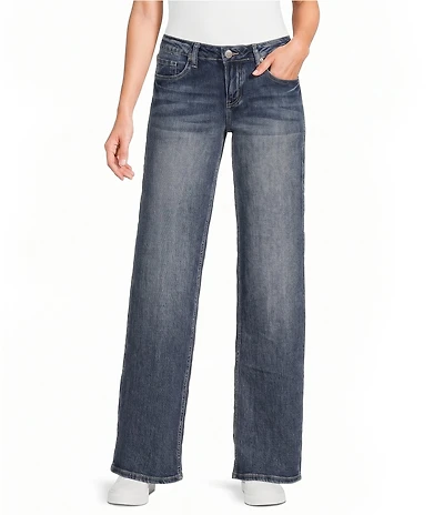 YMI Jeanswear Luxe Brittany Wide Leg Jeans
