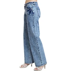 YMI Jeanswear Luxe Brittany Wide Leg Jeans