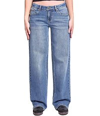 YMI Jeanswear Luxe Brittany Wide Leg Jeans