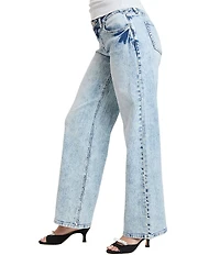 YMI Jeanswear Luxe Brittany Wide Leg Jeans