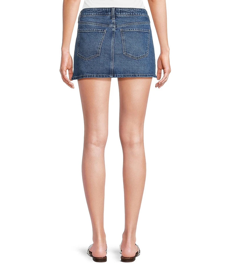 YMI Jeanswear Micro Mini Denim Skort
