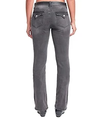 YMI Jeanswear Mid Rise Belted Bootcut Jeans