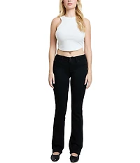 YMI Jeanswear Mid Rise Flared Jeans
